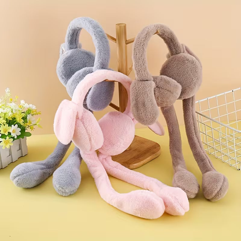 Moving Cute Cat Ear Plush