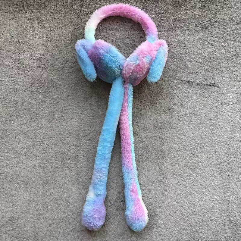 Plush Ear Muffs with Moving Ears