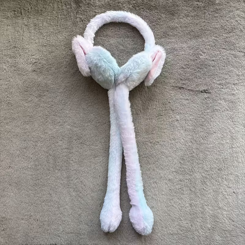 Plush Ear Muffs with Moving Ears